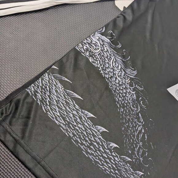 Ronaldo #7 Real Madrid 2014/15 Adidas UCL Longsleeve Black Dragon Jersey - Picture 12 of 15